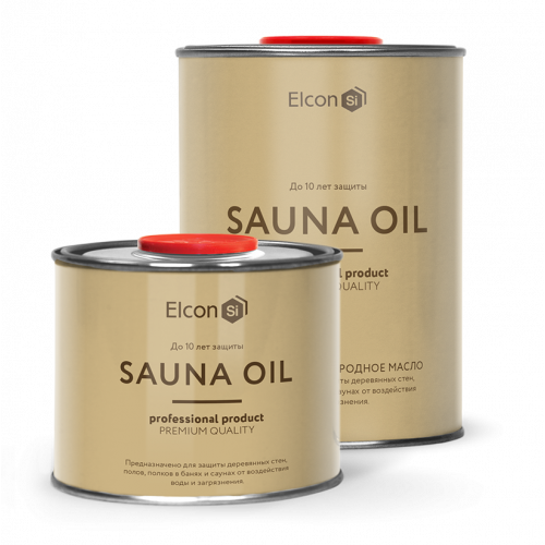 Масло для полков sauna oil 1л elcon