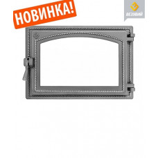 Дверка ВЕЗУВИЙ каминная 230 (Не крашенная)